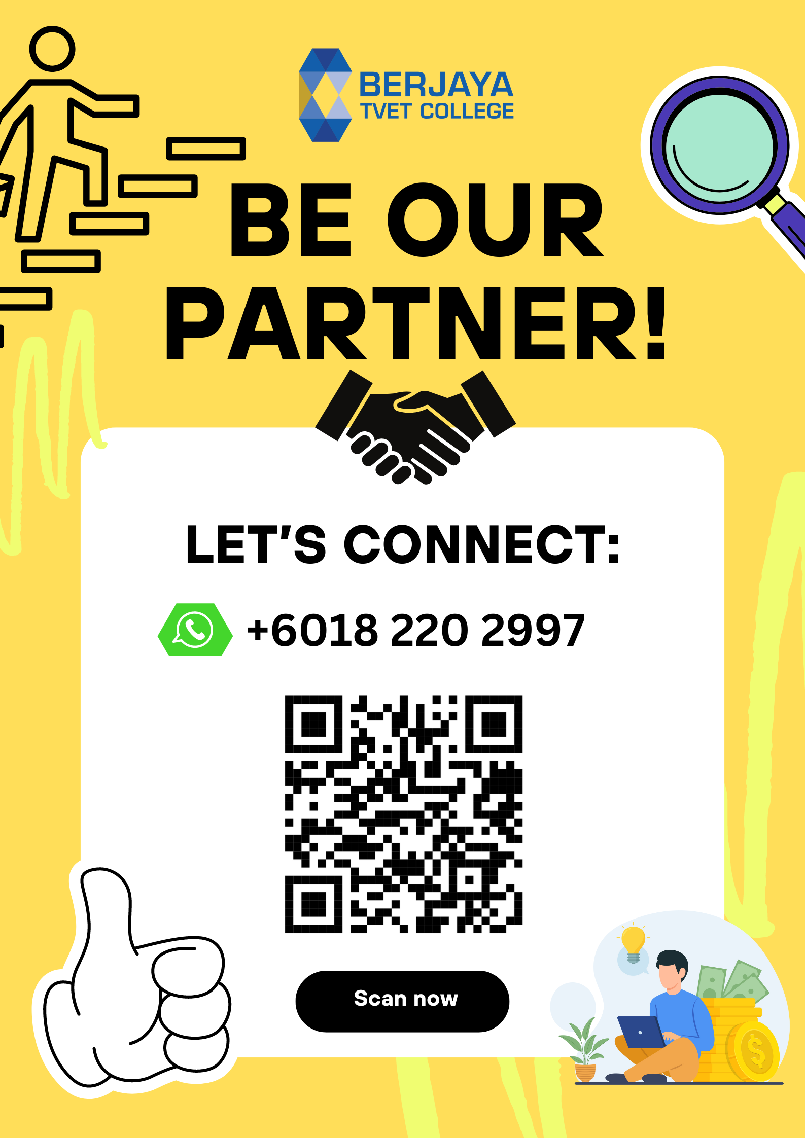 be our Partner!_poster